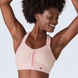 Shefit the Flex Medium Impact Sports Bra Blush size 1 Luxe